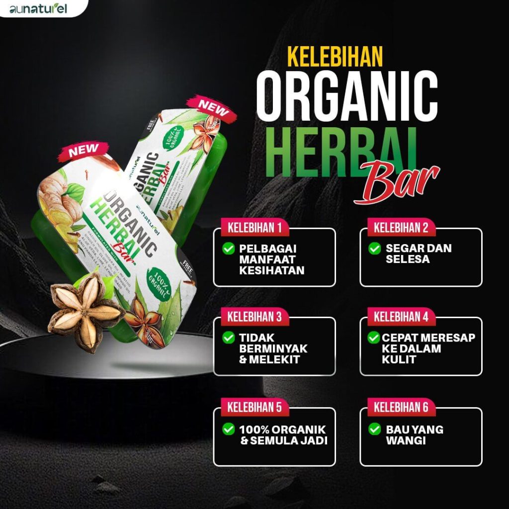 Kelebihan Organic Herbal Bar